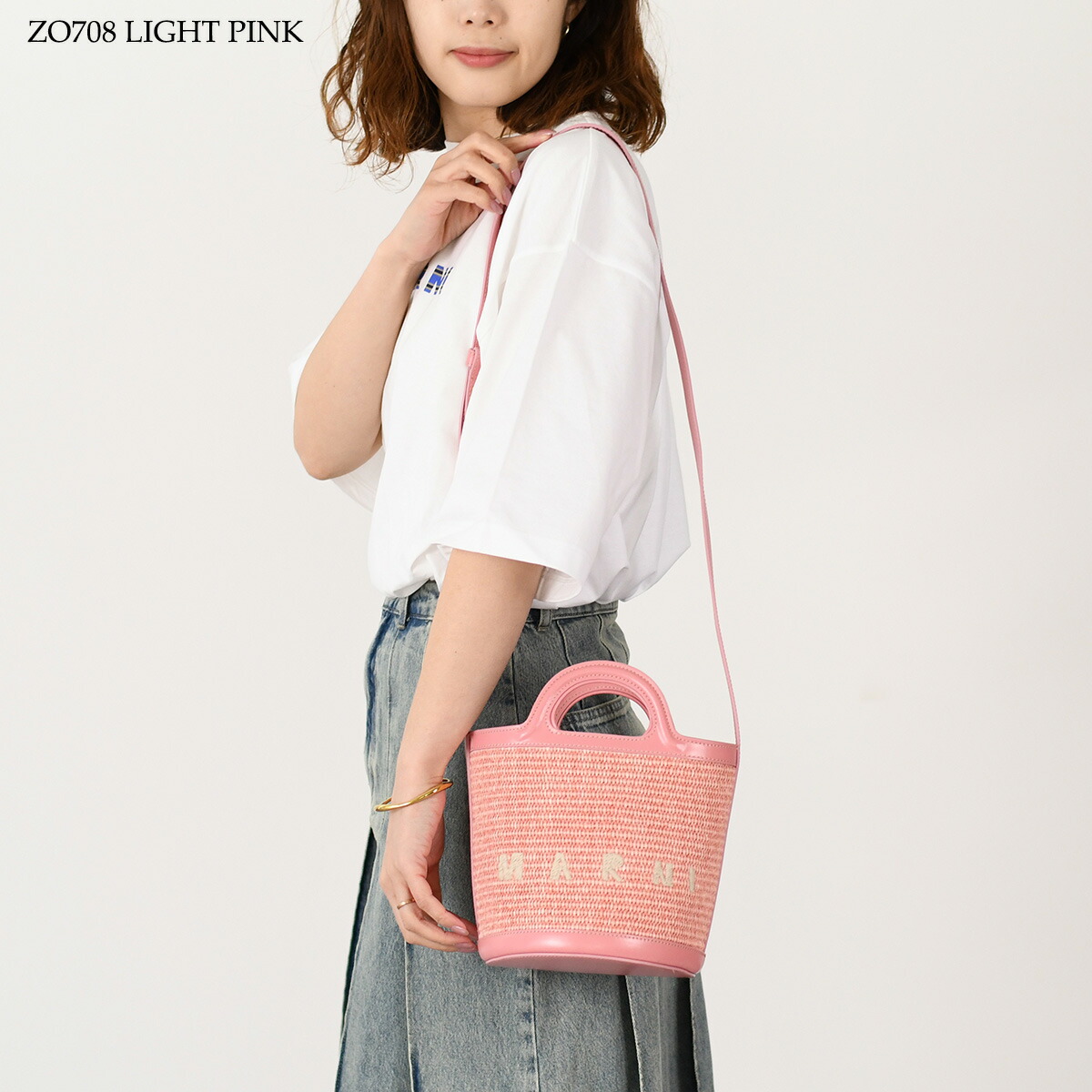 楽天市場】【2/25限定クーポン】MARNI マルニ バッグ かごバッグ