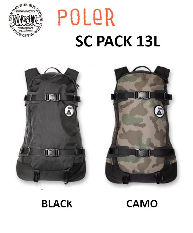 楽天市場】25-26 RAIN OR SHINE レイン オア シャイン SC PACK 13L