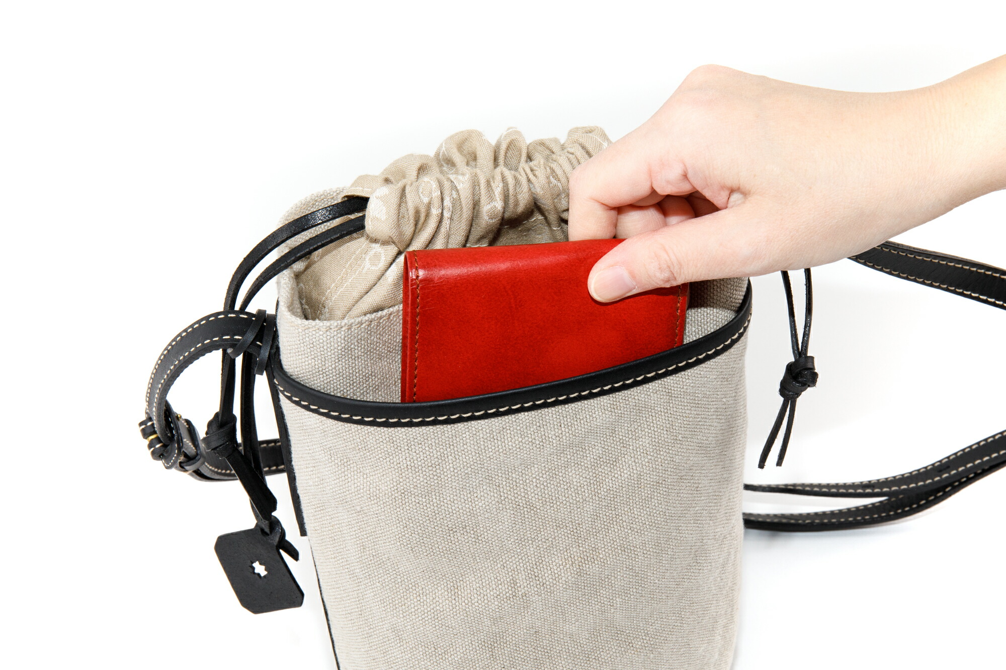 楽天市場】☆ genten ゲンテン バッグlinen cut work（リネンカット