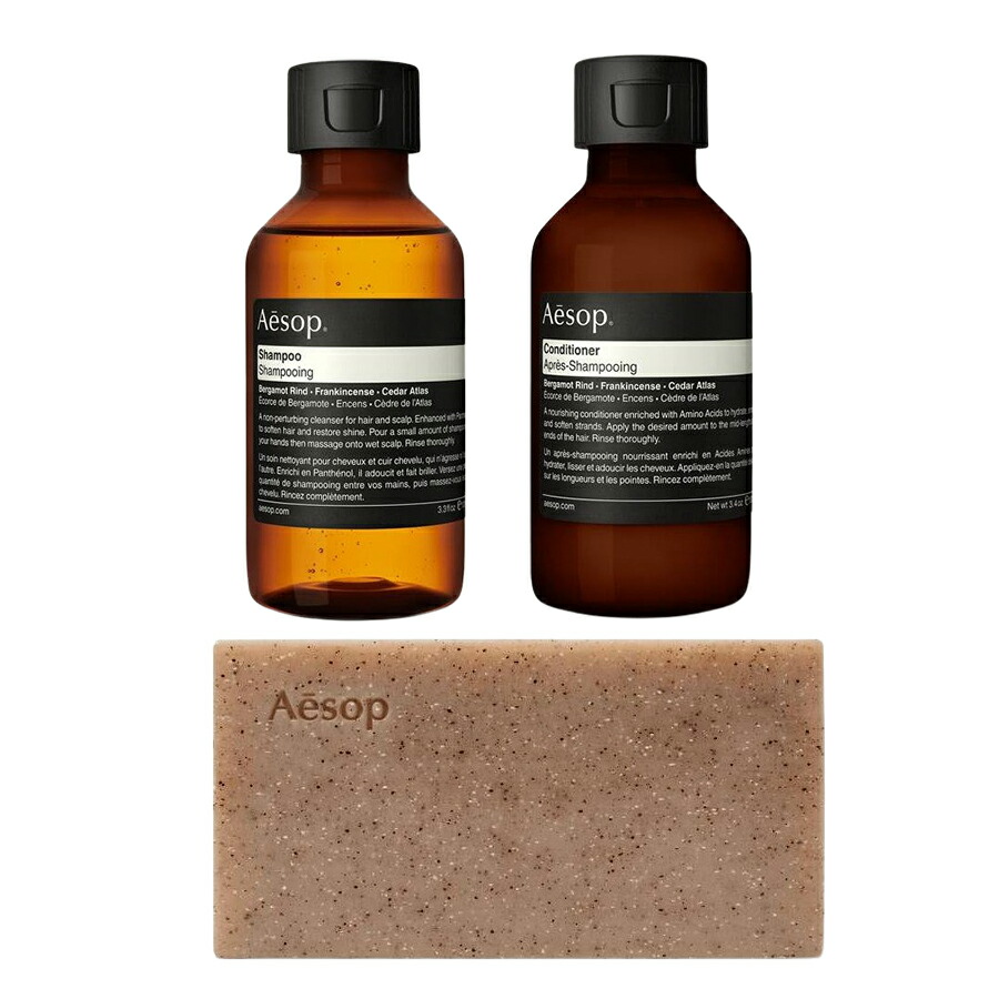 楽天市場】イソップ Aesop 導き手のためのボディ＆ヘアケアトリオ