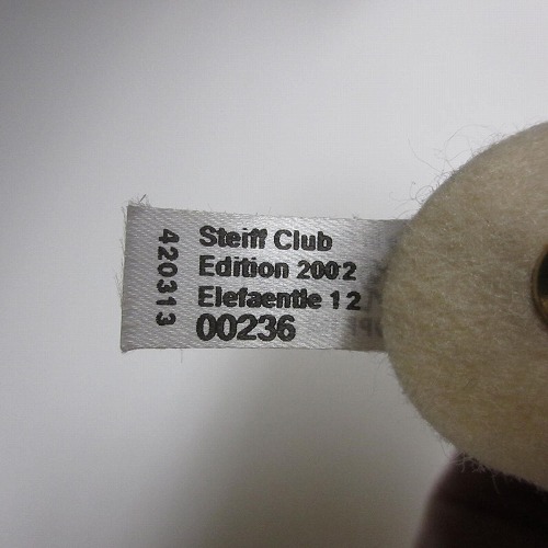 楽天市場】☆シュタイフ/Steiff Club 象の針刺し エレファント ピン