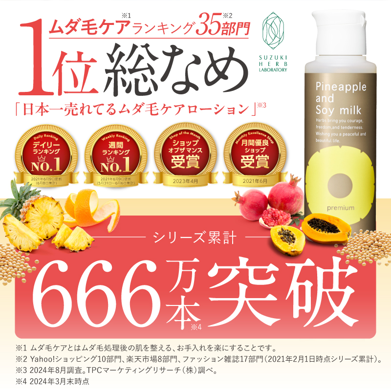 楽天市場】パイナップル 豆乳ローションプレミアム メンズ レディース