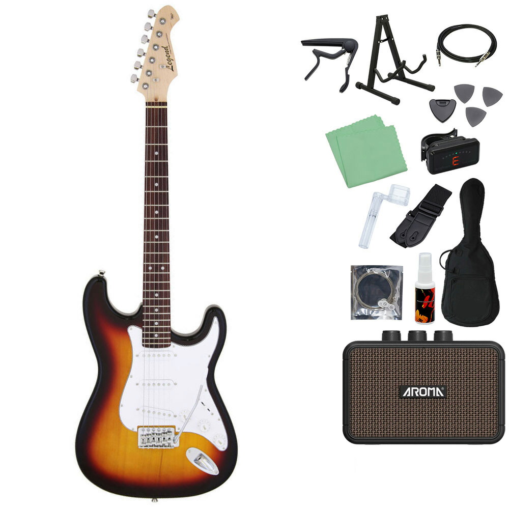 楽天市場】LEGEND LST-Z エレキギター初心者14点セット 【充電式