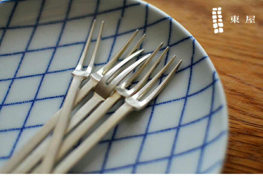 楽天市場】東屋 姫フォーク ヒメフォーク 真鍮銀メッキ 5本セット