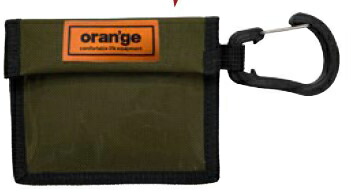 楽天市場】店頭受取OK☆ORANGE PASS CASE YK オレンジ カラビナ付き