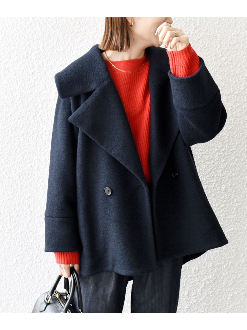 楽天市場】【SALE／30%OFF】SHIPS any: スライバー ショート Pコート