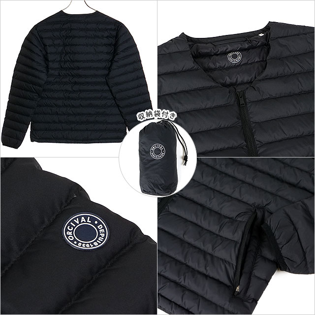 楽天市場】オーシバル ORCIVAL Vネック ブルゾン [OR-A0601-DPL FW24