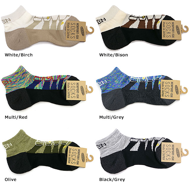 楽天市場】キーン KEEN 靴下 ニューポートィシュ ローカット ソックス