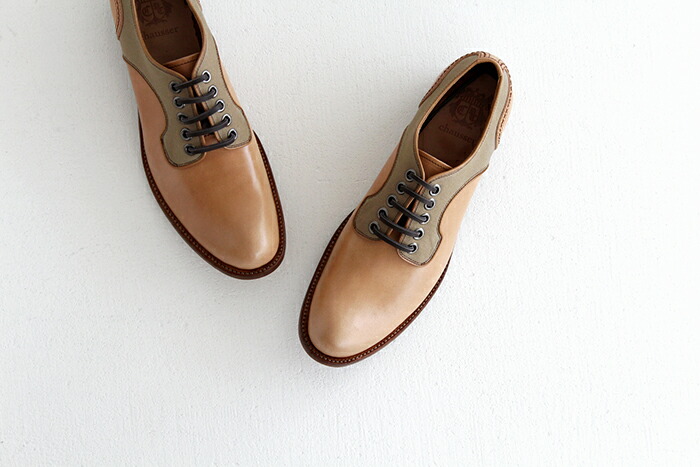 楽天市場】chausser ショセ ナチュラル コードバン プレーントゥ