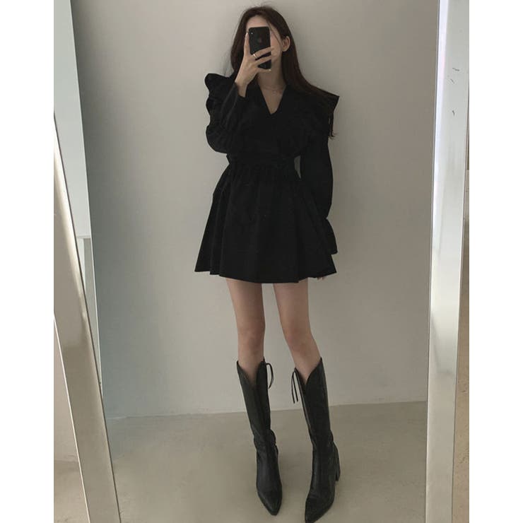 楽天市場】kirakiraShop 【SHOPLIST限定】ショート丈フリルワンピース