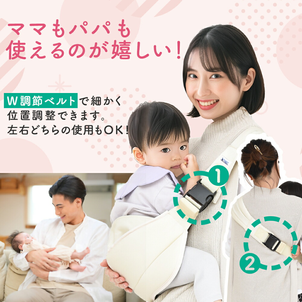 楽天市場】＼楽天スーパーSALE50%OFF／抱っこ紐 スリング 6～48ヵ月
