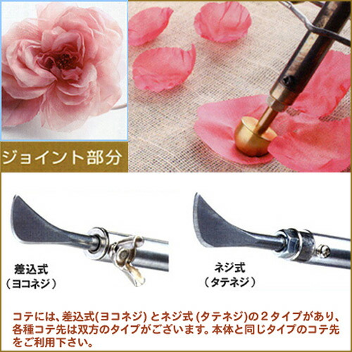 楽天市場】玉コテ 7分 21mm | クラフト フラワー アートフラワー用