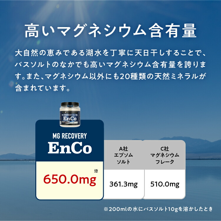 楽天市場】【公式】1000円ポッキリ 送料無料 Mg Recovery EnCo 1袋150g