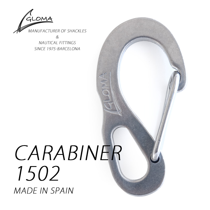楽天市場】CARABINER 1502 カラビナ 1502 グローマ ノーティカ GLOMA