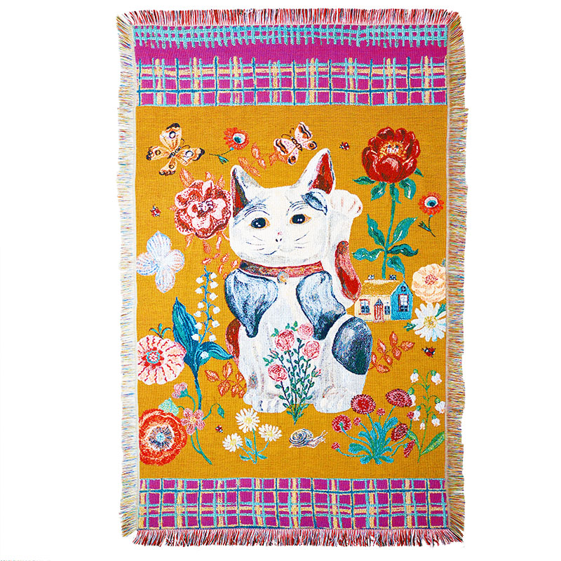 楽天市場】ナタリーレテ ラグ アニマル デザイン タペストリーラグ