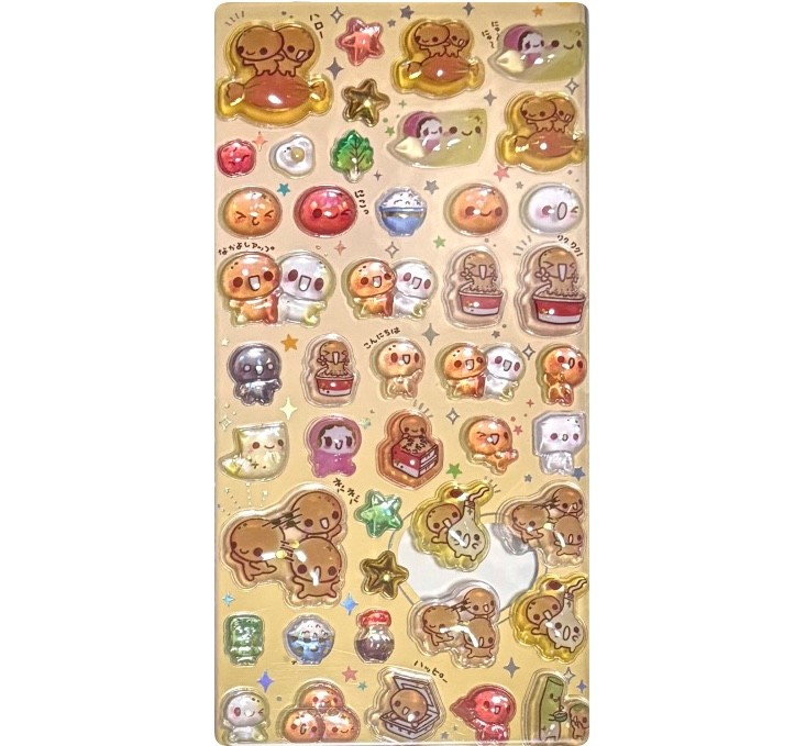 楽天市場】クラックス うるちゅるポップシール なっとうちゃん 132244