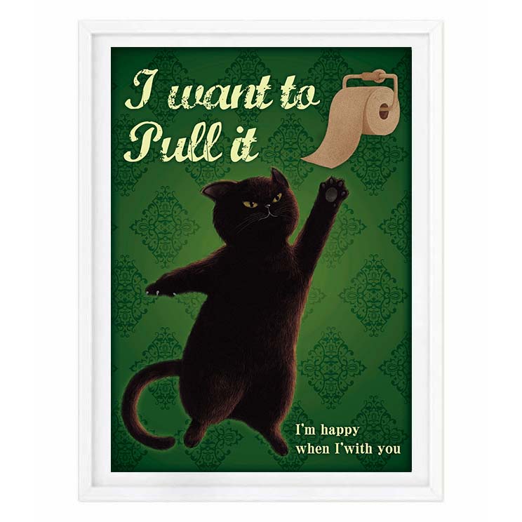 楽天市場】アートポスター アートフレーム アートパネル 額付き 猫