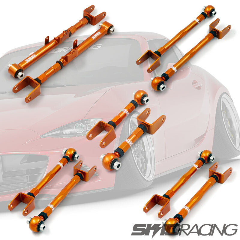 SKID RACING アッパーアーム アクセラ プレマシー ボルボ　フォーカス フロント アッパーアーム #
