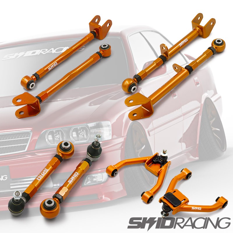 楽天市場】車検OK JZX100 前後 4点セット アッパーアーム 調整式 リア