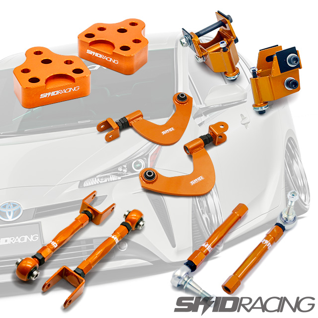 プリウス50 キャンバーブロック、アッパーアーム、トーコントロール