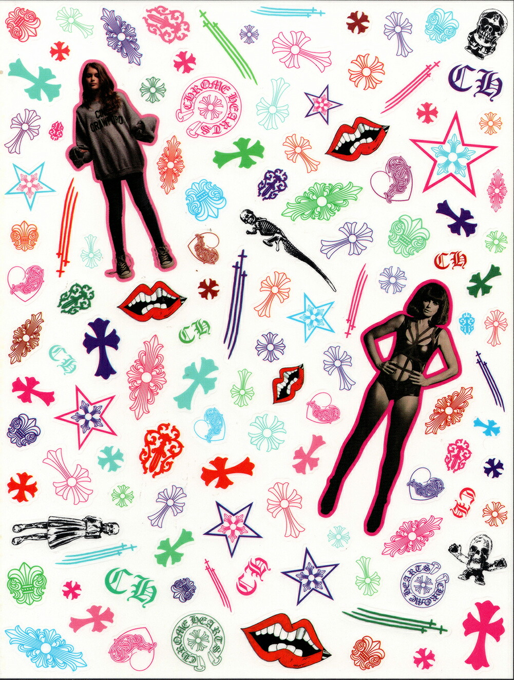 CHROME HEARTS MAGAZINE 2冊セット ステッカー未使用 楽天市場】CHROME