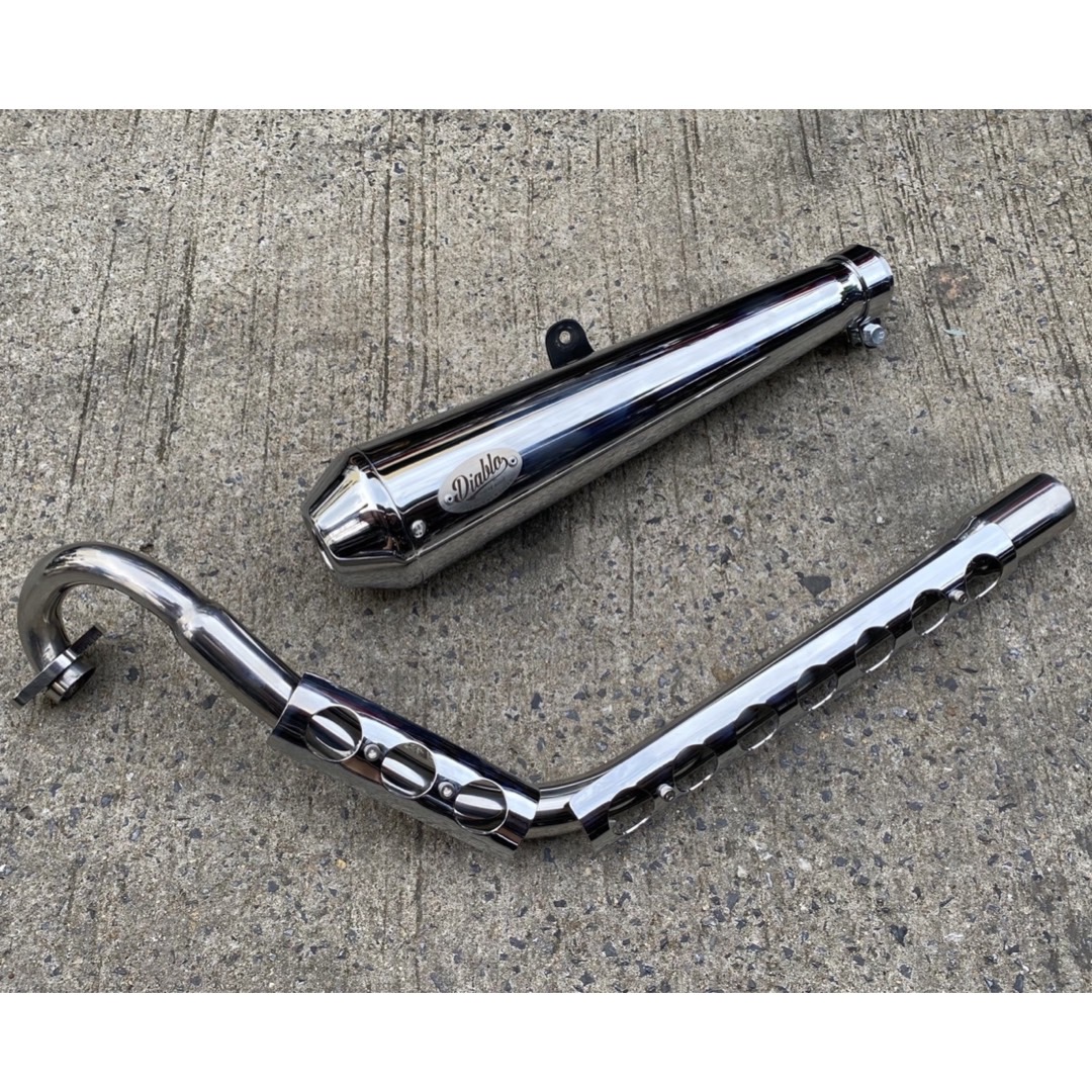 楽天市場】ホンダ ハンターカブ CT125 クロム マフラー CT11Chrome