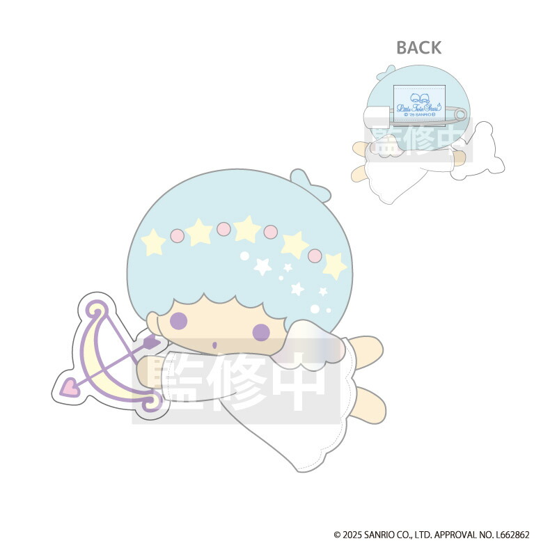 楽天市場】リトルツインスターズ ぬいぐるみブローチ nic_ts16-01_02