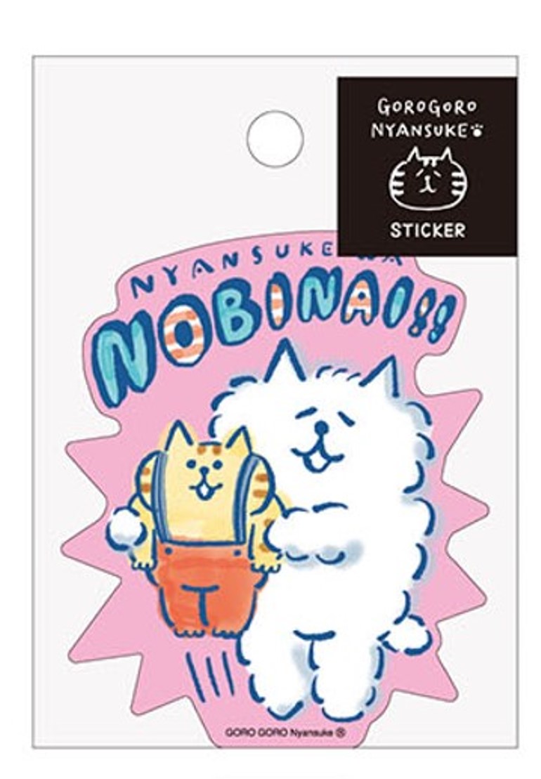 楽天市場】ステッカー NYANSUKEステッカー miw_81666_81671 sticker