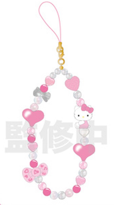 d*9様 ハローキティ アイスサンデー 根付ストラップ d*9様 ハロー