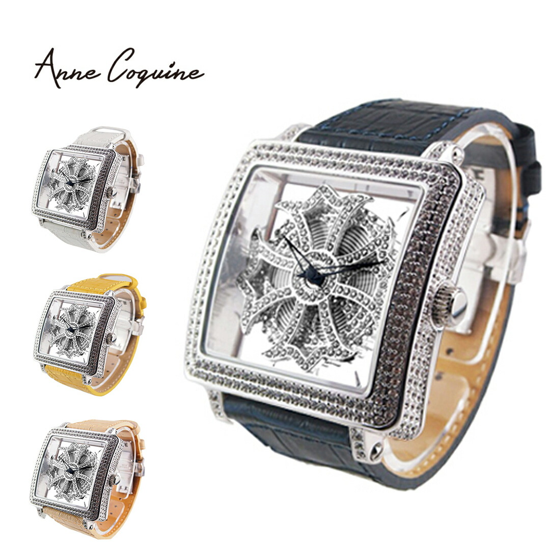 楽天市場】【SPECOAL PRICE】アンコキーヌ AnneCoquine 腕時計 メンズ