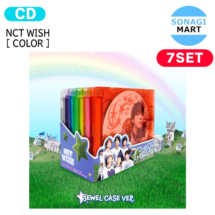 楽天市場】NCT WISH Jewel Case Ver [ COLOR ] 7種セット The 3rd Mini