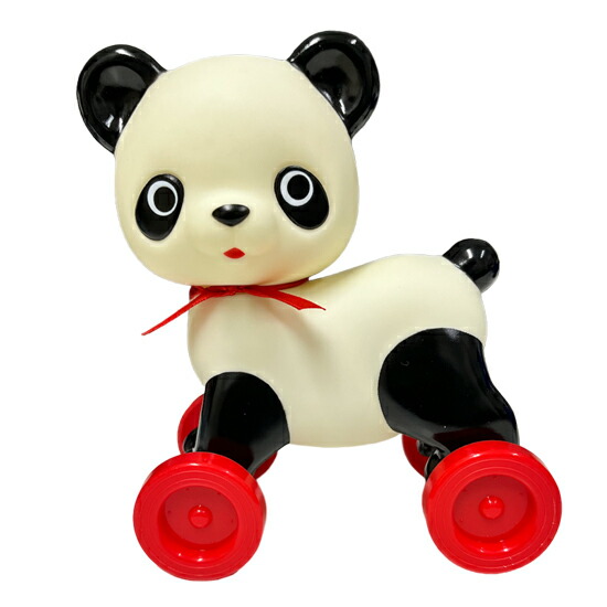 レトロ パンダ ボート ソフビ人形 未開封 デッドストック ヴィンテージ