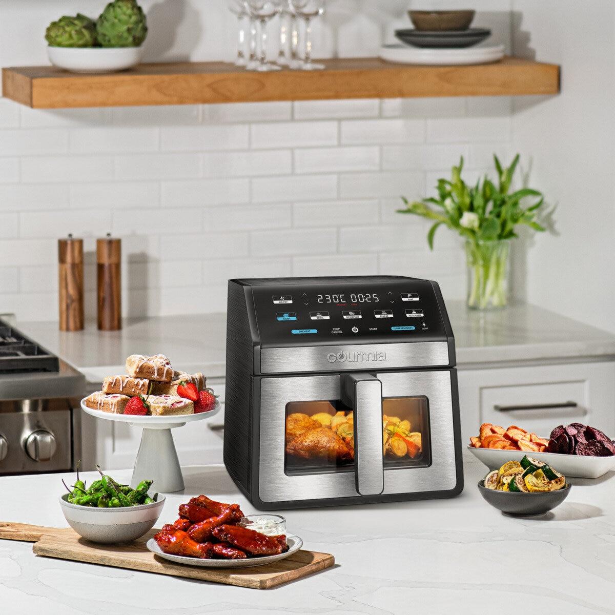 楽天市場】GOURMIA 窓付き デジタル エアーフライヤー 7.6L GAF858