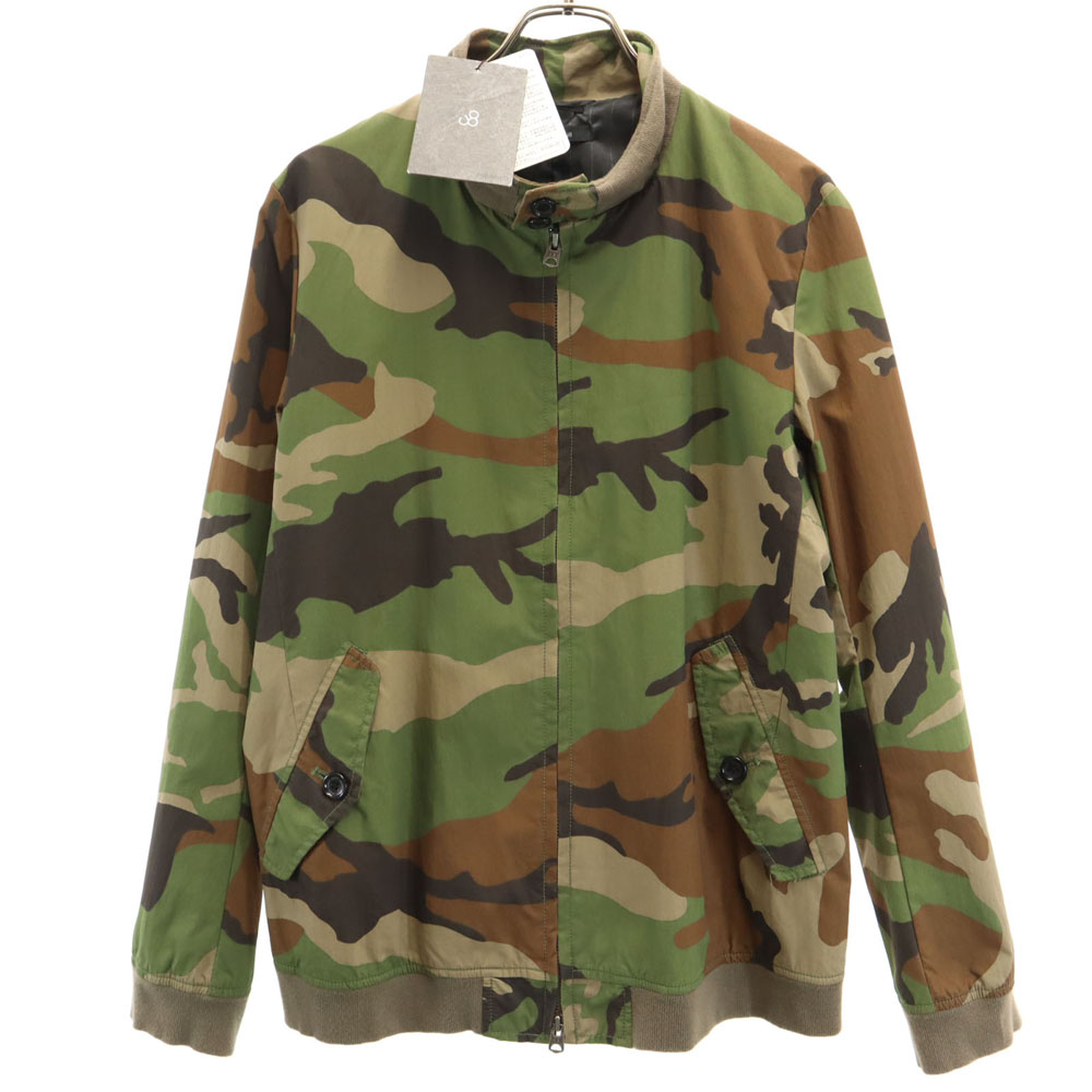 Bark バーク ニットダッフルコートカモフラ迷彩