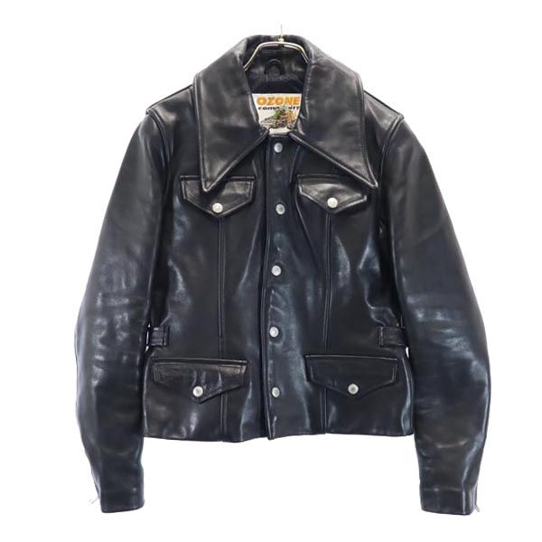 楽天市場】古着 ozone community オゾンコミュニティ 牛革 レザー