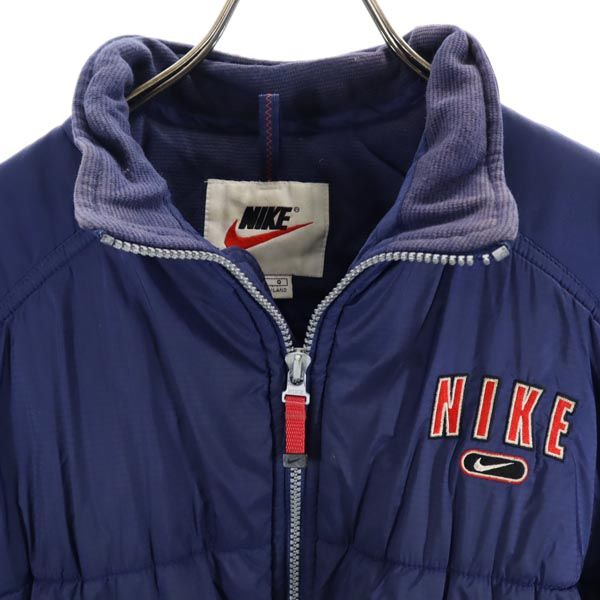 楽天市場】ナイキ 90s 白タグ 中綿ジャケット L（14-16） ネイビー系