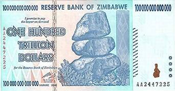 楽天市場】【新品】100兆 ジンバブエドル ハイパーインフレ紙幣