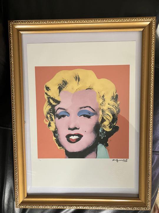 楽天市場】アンディウォーホル COA認定書付き リトグラフ マリリン
