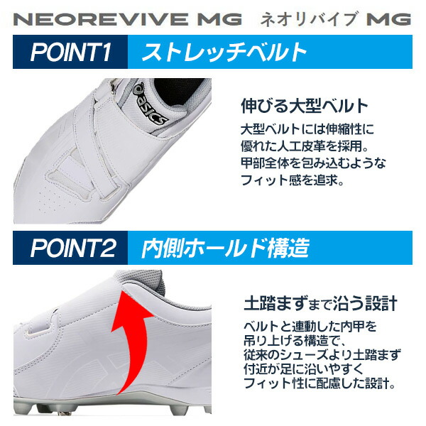 楽天市場】野球 ソフトボール 金具スパイク アシックス ネオリバイブ
