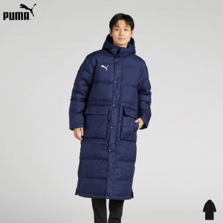楽天市場】一部即納 プーマ PUMA ベンチコート ロングコート ダウン