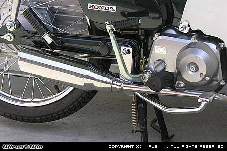 楽天市場】WirusWin カブ90 テイストマフラー/ウイルズウィン