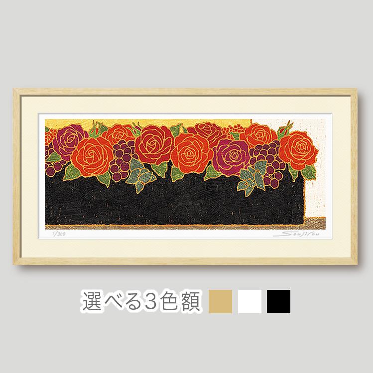 楽天市場】絵画 花の絵 風水インテリア 赤い薔薇のアレンジメント 花の