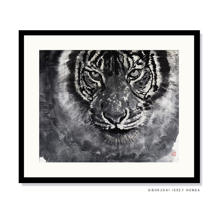楽天市場】【2月25日 限定クーポン】圧倒的迫力 ISSEY HONDA 虎画・生