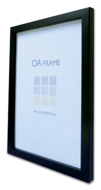 楽天市場】A4フレーム 白 黒 茶 ナチュラル 立てかけ タテ向き 横向き