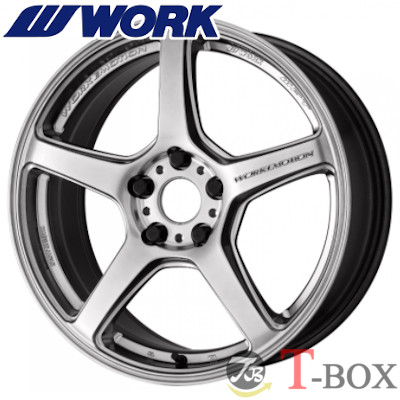 楽天市場】【4本特価】WORK EMOTION T5R 19inch 8.5J PCD:114.3 穴数
