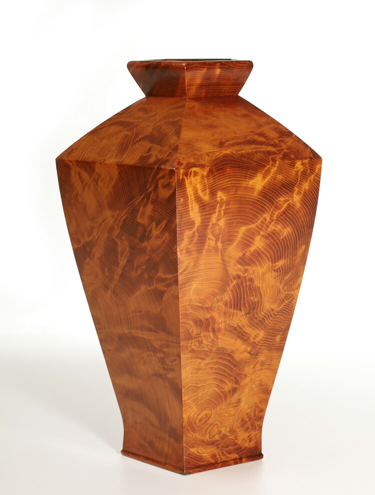 楽天市場】【総高43cm】屋久杉 飾り壺 仕様：無垢 / 素材：屋久杉虎瘤