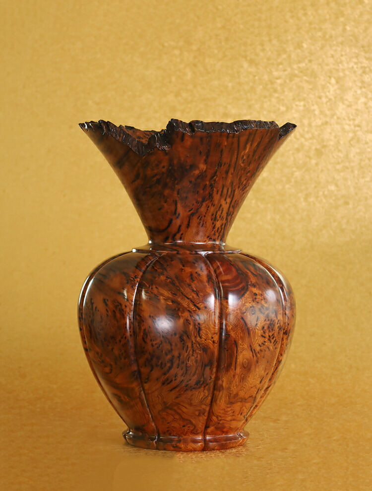 楽天市場】屋久杉 本泡瘤 飾り壺仕様：無垢 / 素材：屋久杉泡瘤 : 津山