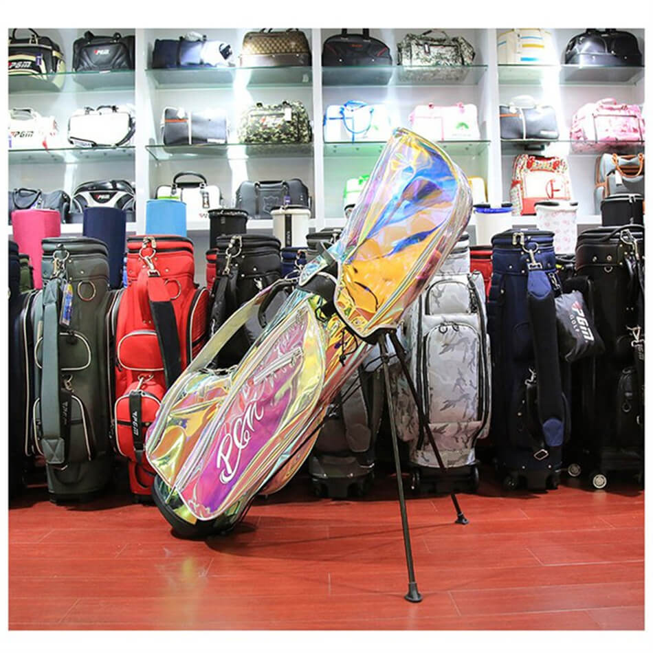 楽天市場】☆PGM正規品保証☆レディースキャディバッグ(スタンド式