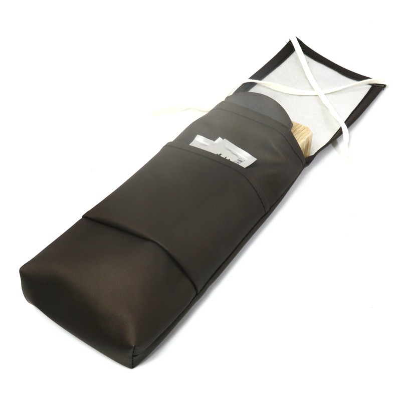 楽天市場】鉋袋 寸八用 替刃用ポケット付【レザー カンナ袋】 : 道具屋