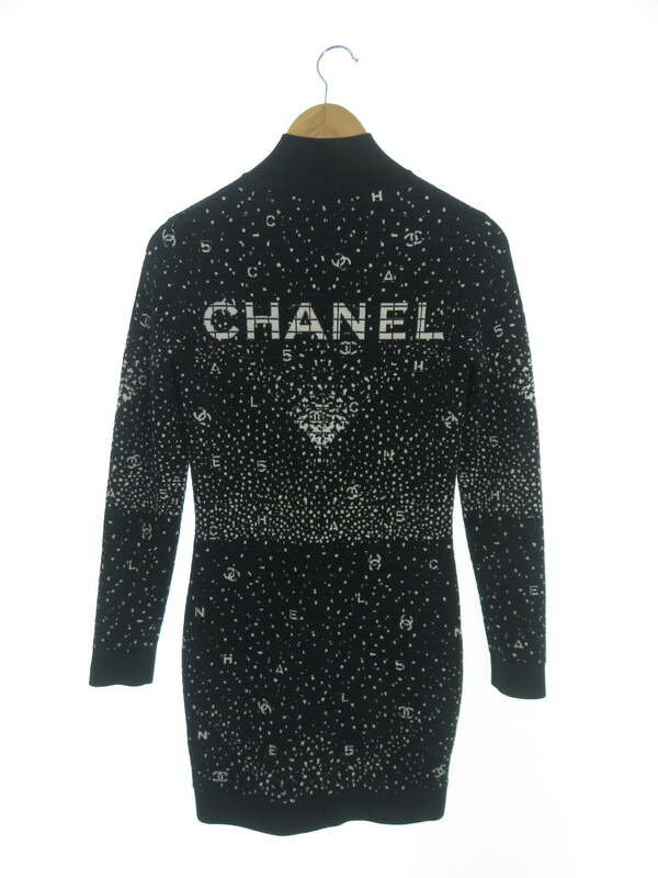 楽天市場】【CHANEL】シャネル『ハーフジップ ココマーク ニット